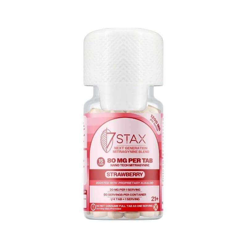 7STAX NANO TECH MITRAGYNINE TABLETS 15CT 80MG PER TABLET