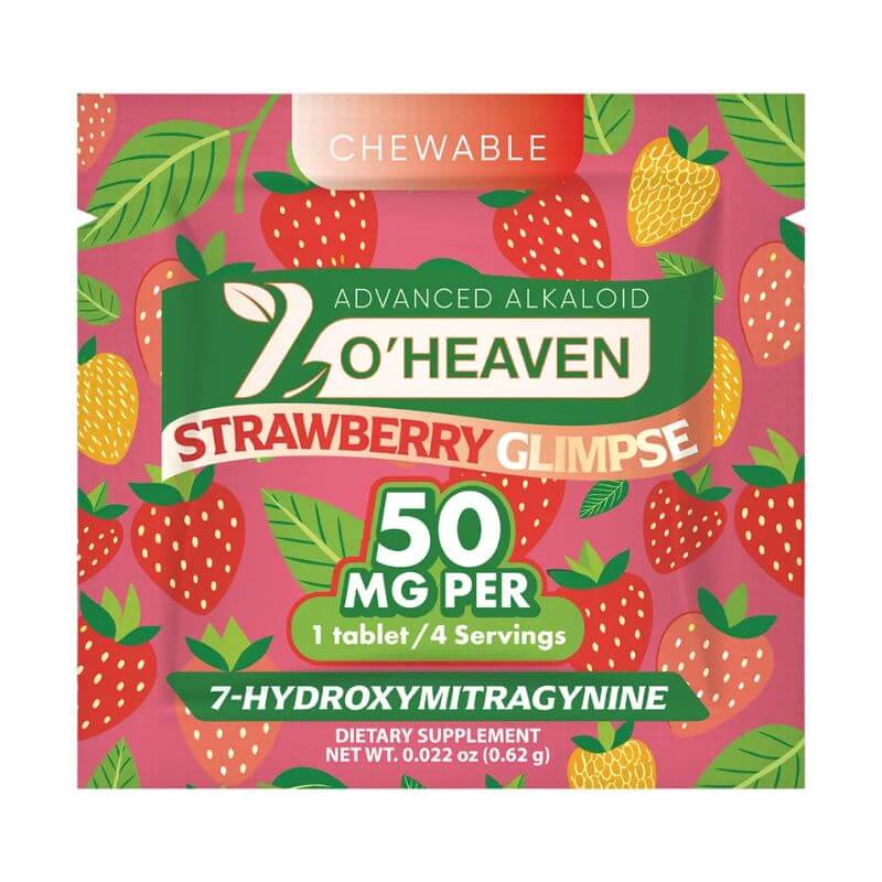 7 O'Heaven 7-Hydroxymitragynine Chewable Tablets 1ct 50mg Per Tablet