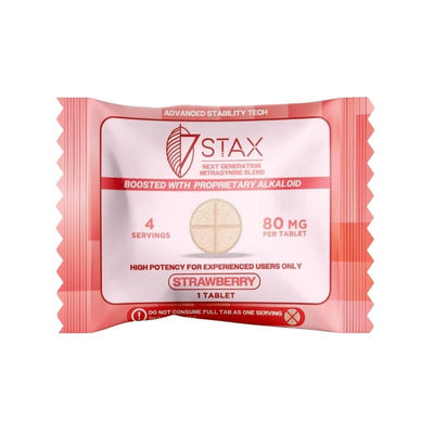 7STAX NANO TECH MITRAGYNINE 80MG TABLET - 1CT