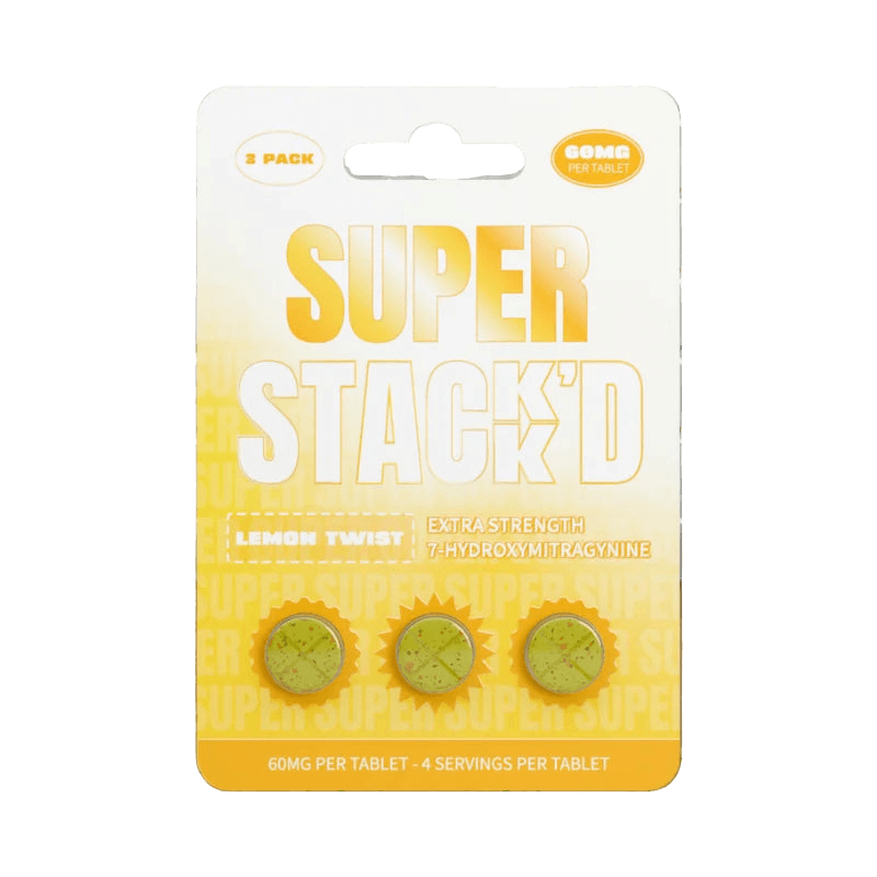 Super Stack’d 3ct 7OH Lemon Twist 60mg Per Tablet