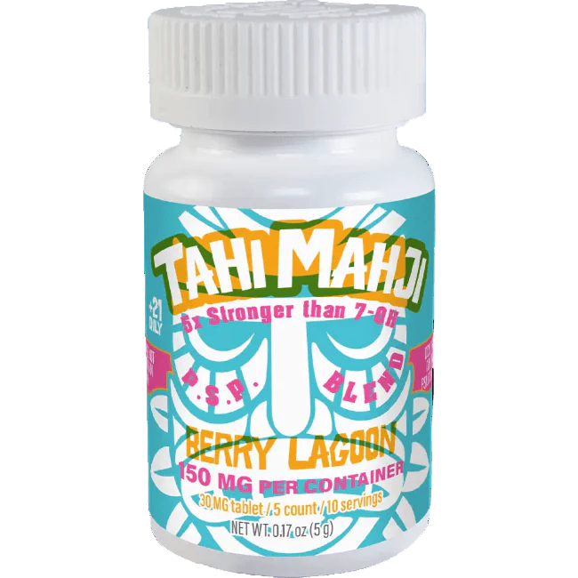 TAHI MAHJI P.S.P BLEND 30MG PER TABLET 5CT BERRY LAGOON