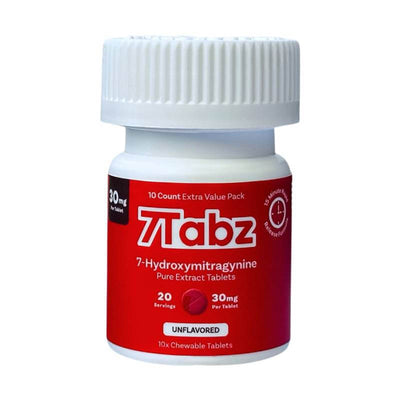 7TABZ 7-HYDROXYMITRAGYNINE PURE EXTRACT TABLETS 10CT 30MG PER TABLET