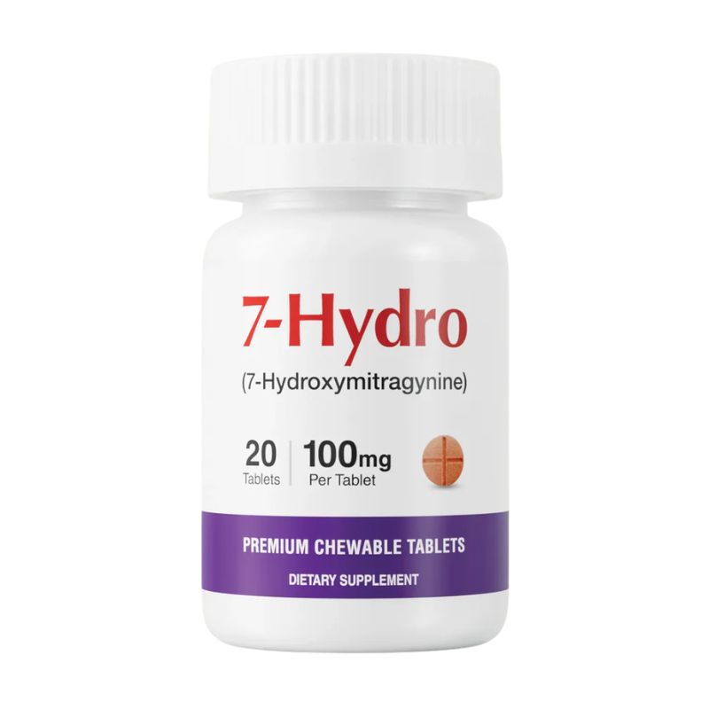 Real Botanicals 7-Hydroxymitragynine Chewable Tablets 20ct 100mg Per Tablet