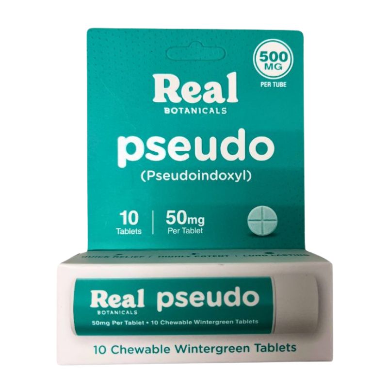 Real Botanicals Pseudo Chewable Tablets - 10ct 50mg Per Tablet