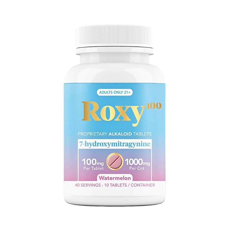 Roxy Proprietary Alkaloid 7-Hydroxymitragynine 10ct 100mg Per Tablet
