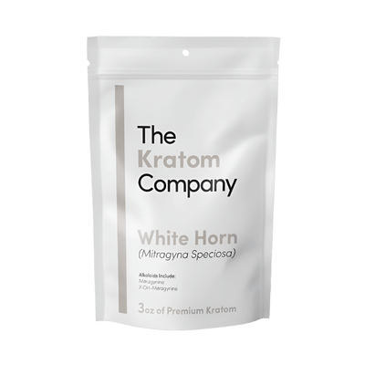 THE KRATOM COMPANY POWDER 3OZ - HORN WHITE VEIN