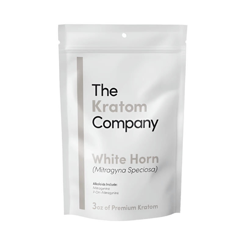 THE KRATOM COMPANY POWDER 3OZ - HORN WHITE VEIN
