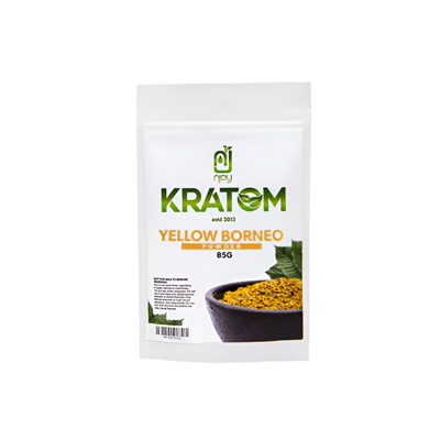 NJOY KRATOM POWDER 85G - BORNEO YELLOW VEIN