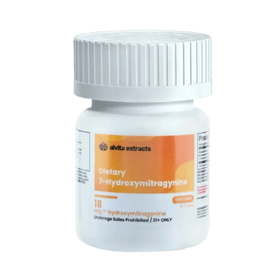 Alvita 10ct 7OH Chewable Tabs 180mg Bottle 18mg per Tablet