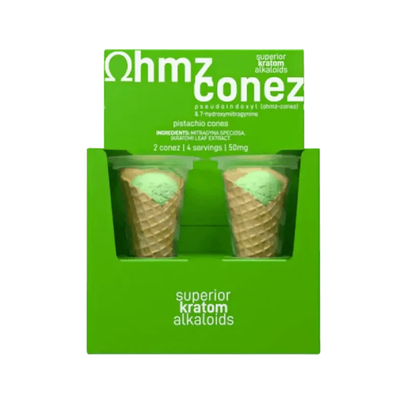 Ohmz Conez 7OH 2ct Exodus Pistachio Cones 50mg per Cone