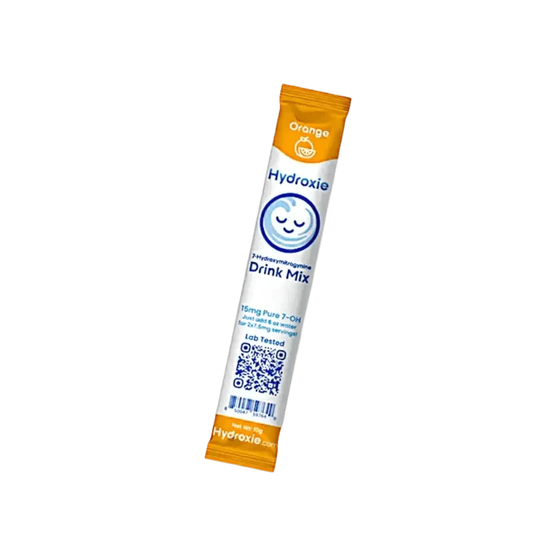 Hydroxie Kratom 7-hydroxymitragynine Drink Mix Orange 15mg