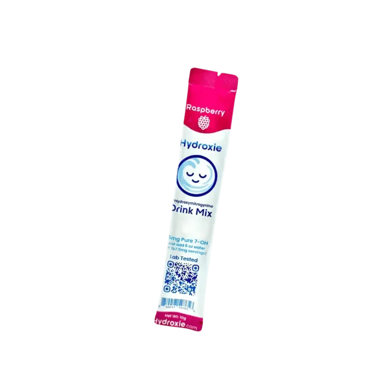 Hydroxie Kratom 7-hydroxymitragynine Drink Mix Raspberry 15mg