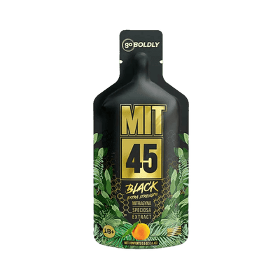 MIT 45 GO BOLDLY LIQUID GEL POUCH - BLACK EXTRA STRENGTH