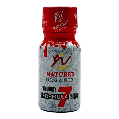 Nature's Organix 7 Hydroxymitragynine Liquid Shot Red 20mg