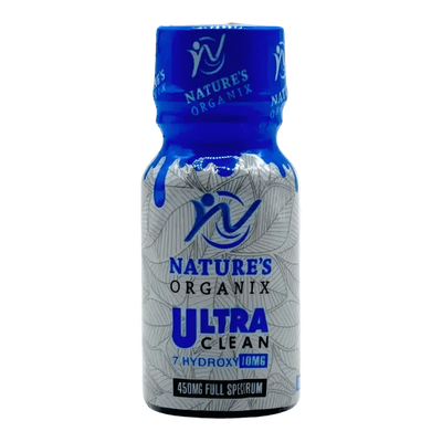 Nature's Organix 7 Hydroxymitragynine + 450 Mit Liquid Shot Blue 10ml