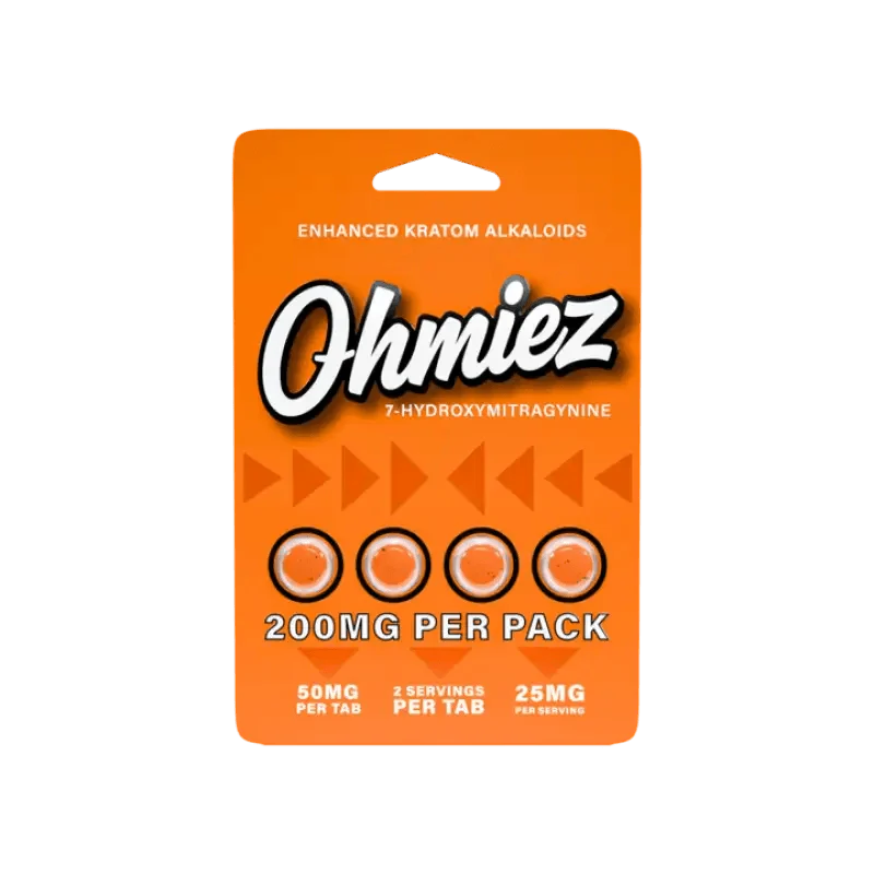 Ohmiez 4ct 7OH Natural Tabs 50mg Per Tablet