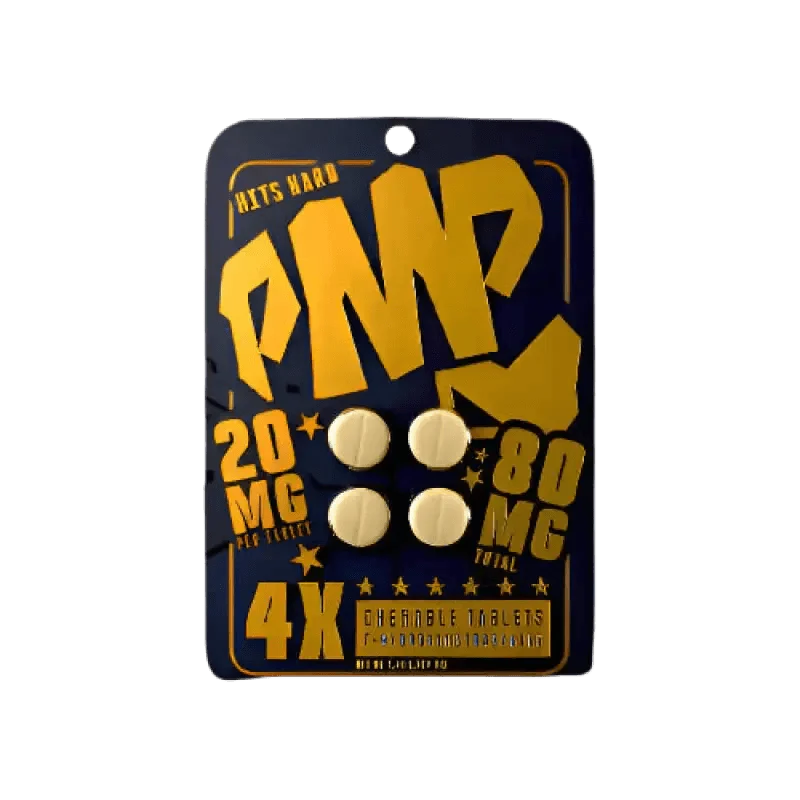 PMP 4ct 7OH Chewable Tabs 20mg per Tablet