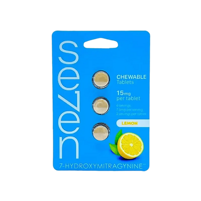 Se7en 3ct 7OH Chewable Tabs Lemon 15mg per Tablet