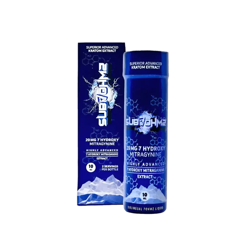 Sub 7 Ohmz 7-Hydroxymitragynine Liquid Kratom Extract Shot 20mg