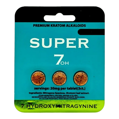 Super 7 3ct 7OH Tabs 20mg per Tablet