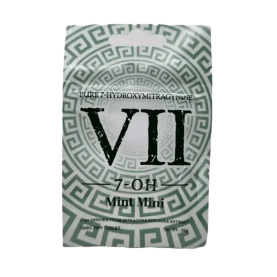VII 25ct 7OH White Mint Mini Tabs 18mg per Tablet