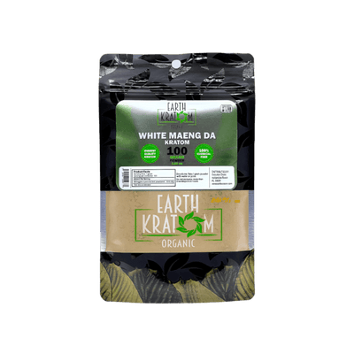 EARTH KRATOM POWDER 100G - MAENG DA WHITE VEIN