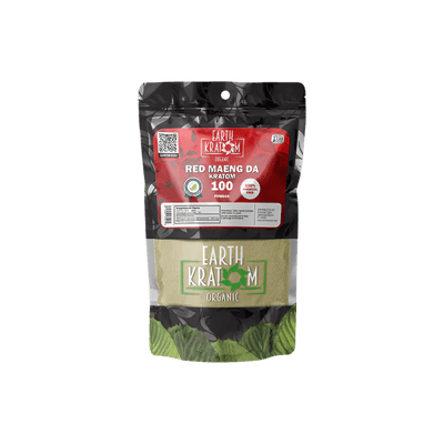 EARTH KRATOM POWDER 100G - MAENG DA RED VEIN