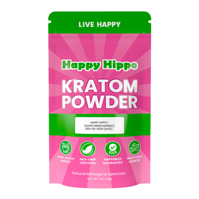 Happy Hippo Kratom Powder 113g / 4oz