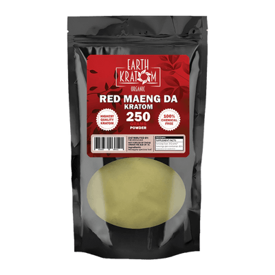 EARTH KRATOM POWDER 250G - MAENG DA RED VEIN