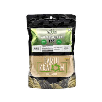 EARTH KRATOM POWDER 250G - MAENG DA WHITE VEIN
