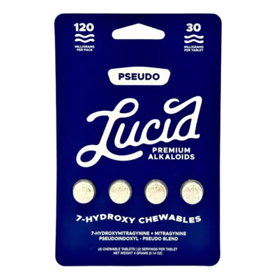 Lucid Pseudo 7OH Chewable Tabs 4ct 30mg per Tablet