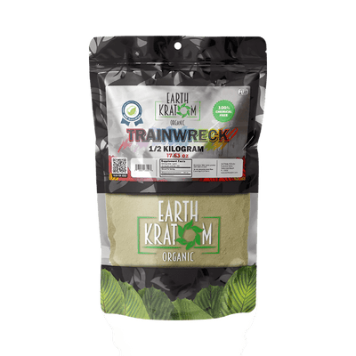 EARTH KRATOM POWDER 500G - TRAINWRECK