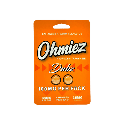HOMIEZ 7-HYDROXYMITRAGYNINE TABLETS 50MG 2CT - UNFLAVORED