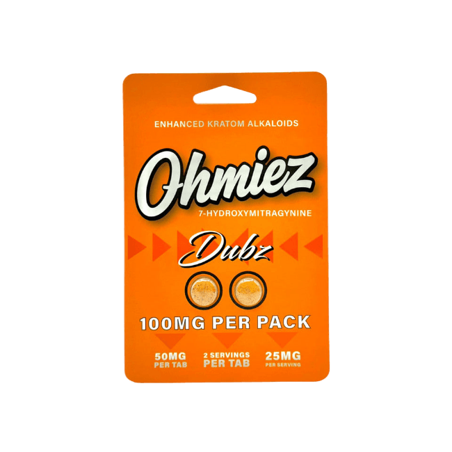 HOMIEZ 7-HYDROXYMITRAGYNINE TABLETS 50MG 2CT - UNFLAVORED