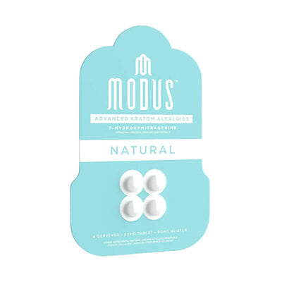 Modus 7-Hydroxymitragynine Tablets 4ct 20mg per Tablet