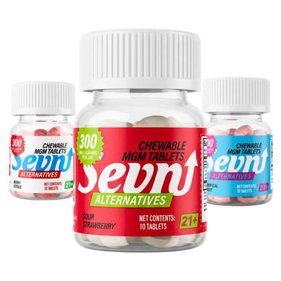 SEVN ALTERNATIVES MGM CHEWABLE TABLETS 10CT 30MG PER TABLET