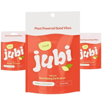 Jubi Calm Red Maeng Da Kratom Powder (60g - 250g - 1kg)