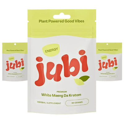 Jubi Energy White Maeng Da Kratom Powder (60g - 250g - 1kg)