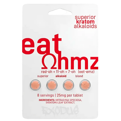 Eat OHMZ 4ct 7OH Tabs Blend Red-OH+11-OH+7OH 25mg per Tablet