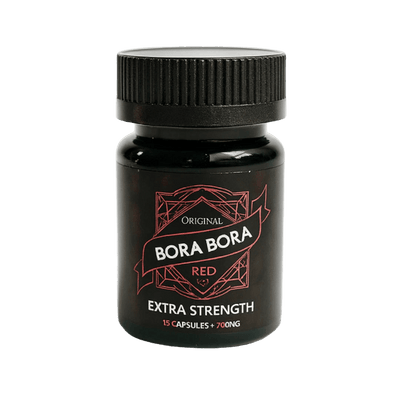 BORA BORA ORIGINAL EXTRA STRENGTH CAPSULES 15CT / 700MG – RED TIANEPTINE