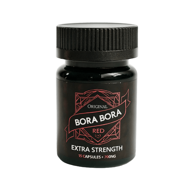 BORA BORA ORIGINAL EXTRA STRENGTH CAPSULES 15CT / 700MG – RED TIANEPTINE