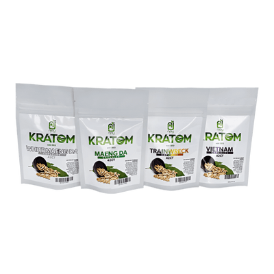 NJOY KRATOM CAPSULES 42CT - BORNEO YELLOW VEIN