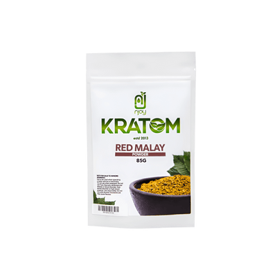 NJOY KRATOM POWDER 200G - MALAY RED VEIN