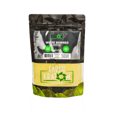 EARTH KRATOM POWDER 250G - BORNEO WHITE VEIN