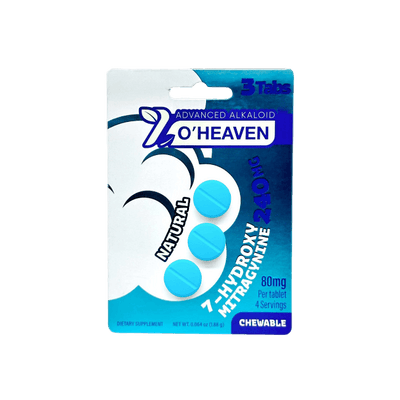 7 O’HEAVEN 7-HYDROXYMITRAGYNINE TABLETS 3CT / 240MG (80MG EACH) – NATURA