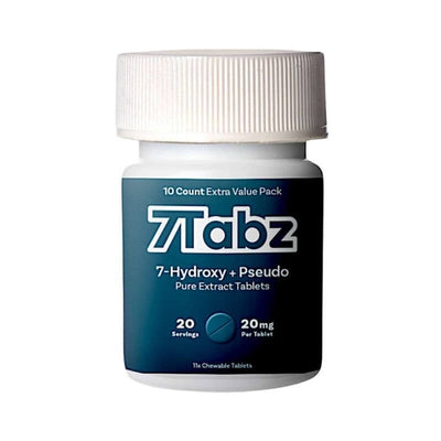 7Tabz 7-Hydroxymitragynine + Pseudoindoxyl Chewable Tablets 10CT 20mg Per Tablet