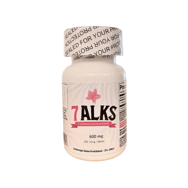 7ALKS 30ct 7OH Chewable Tabs 20mg Per Tablets