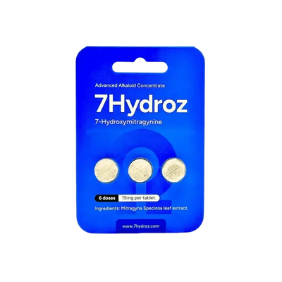 7Hydroz 3ct 7OH Chewable Tabs 15mg per Tablet
