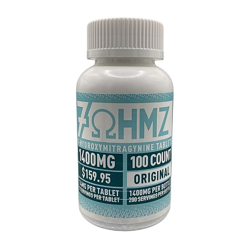 7OHMZ 7-Hydroxymitragynine Tablets 100ct 14mg Per Tablet