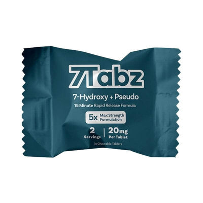 7Tabz 7-Hydroxymitragynine + Pseudo 5x Strength 20mg Tablet - 1CT